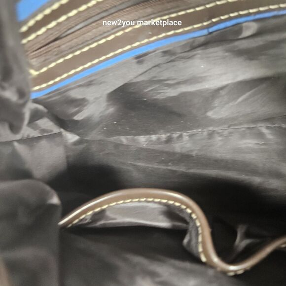 tommy hilfiger hand bag compact purse brown with black interior lightly used - Picture 16 of 16